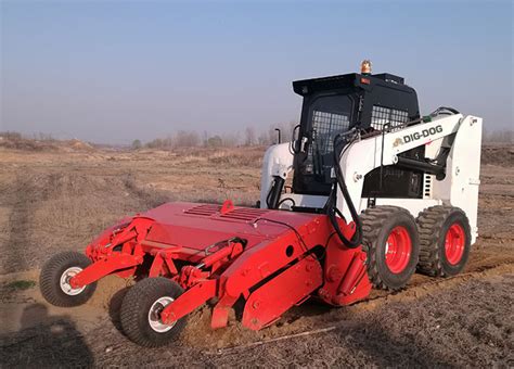 can roads be built with a skid steer|Skid steers' many uses .